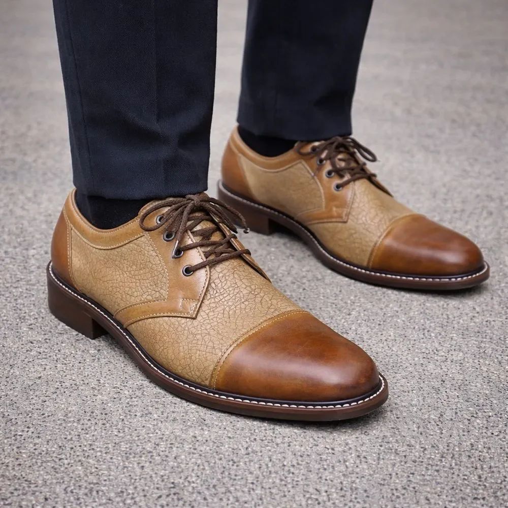 Vintage Bally Leather Oxfords 